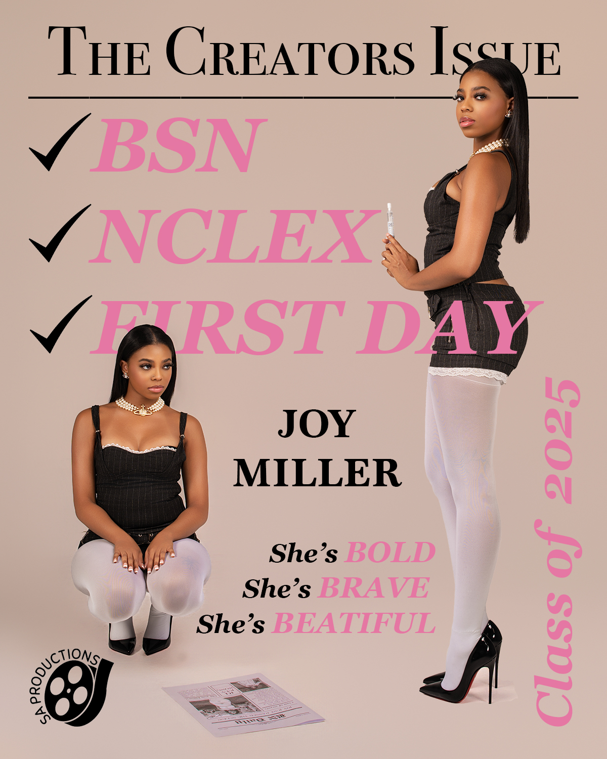 The Creators Issue magazine cover — BSN NCLEX